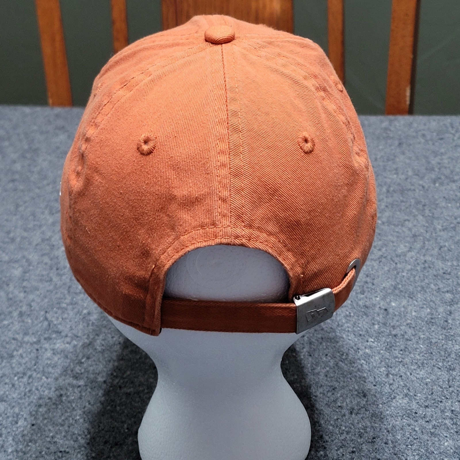 Texas Longhorns Hat Dad Cap Womens Burnt Orange New Era 9twenty Strapback Curve — image 5 of 8